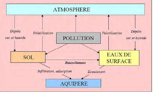 Les différents compartiments