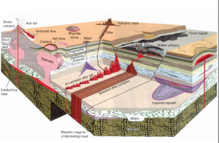 Morphologie des intrusions